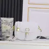 Modelo Transfronteiriço Dijia Bobby Alça de Ombro Meia-Lua Couro Genuíno Alça Ajustável Bolsa Diagonal para Sobrancelha Fábrica Estoque Pronto