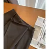 ¡Pantalones Asimétricos! Diseño de moda cortado al bies que oculta imperfecciones y te hace lucir más delgada, hecho de lana Tencel, hipoalergénico, shorts casuales semi-elásticos