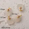 Ágata Branca Natural Lichia Congelada Saco da Sorte Gato Pata Pingente Acessórios com Contas Pequenos Enfeites Materiais para DIY Pingente de Ágata Branca