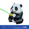 Ornamento de Panda Lindo Pescando para Dropshipping Muñeca de Jardinería Micro Paisajismo Regalo Decoración de Planta en Maceta de Resina