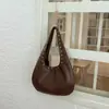 Bolso de hombro cruzado de gran capacidad vintage con remaches para mujer, bolso tote de moda para ir al trabajo en otoño e invierno