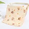 Toalla de Bebé Crepé Algodón Gasa de Cuatro Capas Babero Cuadrado para Niños Toalla Facial para Bebés de Guardería