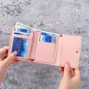 Nueva billetera de estilo antiguo, monedero corto con elemento Han, billetera pequeña para estudiantes de secundaria, tarjetero simple, multifuncional y de gran capacidad