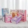 Saco de Presente Cartoon Transfronteiriço Sacola de Papel para Lembrancinha de Aniversário Bolsa de Mão Estéreo 3D Embalagem de Presente de Alta Qualidade
