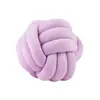 Cojín Decorativo de Color Sólido Transfronterizo, Bola de Cojín de Cuerda de Tres Hilos, Decoración de Cojín para Cabecera de Cama Tejido a Mano, Sofá, Respaldo del Hogar, Ventana Saliente
