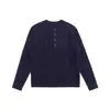 Ropa Vintage Yidao Otoño 2026 Nuevo Retro Japonés Color Sólido Clásico Cuello Henley Suéter Pulóver Suéter de Punto Trenzado