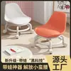 Taburete pequeño para el hogar con ruedas giratorias, taburete redondo bajo, costura de belleza y banco para pedicura, silla de sala de estar, taburete de aprendizaje para niños