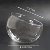 Botella de Vidrio de Boca Ancha con Corte Oblicuo Micro Paisaje Musgo Botella Ecológica Transparente Suculenta DIY Jarrón de Vidrio Adornos de Escritorio