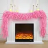Mei Mei Venta Caliente Transfronteriza de Amazon Día de San Valentín Pino de Norfolk Mimbre Colgador de Puerta Principal Adorno para Escaleras Decoración del Hogar
