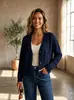 Cárdigan de Punto Grueso Estilo Europeo y Americano Estilo Perezoso para Mujer, Nuevo Abrigo Suéter de Punto Holgado de un Solo Botón para Otoño e Invierno, Top Versátil de Moda