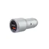 Adaptador de Carga Súper Rápida para Coche Universal 100W Convertidor Multifuncional para Encendedor de Cigarrillos Enchufe Cargador de Carga Rápida Protocolo Completo
