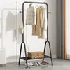 Perchero de pie personalizado para uso en interiores, perchero simple para dormitorio, uso doméstico, tendedero para dormitorio de estudiantes
