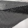 Tecido de malha de quatro cantos com baixa elasticidade fábrica direta forro de roupa esportiva bolsa malha de diamante de poliéster tricotada em urdume de alta densidade