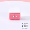 Novo Original Micro-Paisagem Banheiro Rosa Móveis Resina Ornamentos Suprimentos de Banheiro DIY Ornamentos de Cena Miniatura