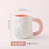 Caneca de Cerâmica Design de Nicho Menina Fofa Copo de Pão Copo de Cerâmica Copo de Café Leite Copo de Presente