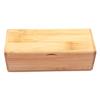 Caja de bambú hecha a mano transfronteriza para gafas, caja de concha de madera para gafas de sol, almacenamiento vintage para gafas de sol, caja para gafas al por mayor