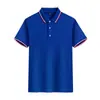 Camisa Polo de Manga Corta con Cuello de Piqué de 190g, 32 Piezas, Soporta Logotipo Impreso, Publicidad, Camisa Casual Cultural Unisex