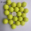Fabricantes de origem cabelo liso exportação qualidade bola de golfe em branco dupla bola de prática amarela resistente ao desgaste do jogo