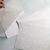 Película de Laminación en Frío A4 Autoadhesiva Transparente Plata Cepillado Álbum de Fotos Cebolla Película Protectora DIY Hoja Láser Película de Sellado de Plástico