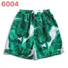 Pantalones Cortos de Playa de Verano para Hombre, Pantalones Deportivos Sueltos de Secado Rápido para Jóvenes, Pantalones Cortos Casuales de Longitud Tres Cuartos, Pantalones Cortos Estampados Completos Estilo Pareja