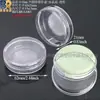 Caja de plástico para bastoncillos de algodón caja cosmética de PP rejilla simple doble caja de embalaje para bastoncillos de algodón de lápiz labial caja de almacenamiento para desmaquillante