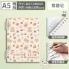Cuaderno de Hojas Sueltas CompletoCuaderno de Hojas Sueltas A5, B5, Pp, Mate, Rayas Diagonales Cuaderno de Diario de Hojas Sueltas