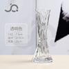 Vaso de Vidro Minimalista Nórdico Fresco de Flor Única para Flores Frescas, Decoração de Arranjo de Flores para Mesa de Jantar na Sala de Estar, Vaso Pequeno