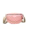 Bolso de Pecho 2025 Primavera y Verano Nuevo Moda Tendencia Bolso para Mujer Letra Casual Gran Capacidad Viaje Compras Hombro Cruzado