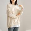Suministro Transfronterizo Sudadera de Algodón Estilo Japonés de 8 Colores 2026 Holgada de Moda Sudadera de Felpa Casual Oversize para Mujer