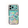 Estrellas de jade lindas estilo garabato de dibujos animados adecuadas para funda de teléfono iPhone 17 Pro Max, Apple 16 modelo nuevo, 15 Pro Max