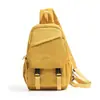 Bolso Bandolera de Trabajo para Mujer, Estilo Callejero Japonés Moderno, Estilo Deportivo, Bolso de Pecho Grande y Pequeño para Hombre, Mochila Pequeña Sencilla