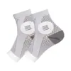 Calcetines de Tobillo con Compresión Elástica para Mujer, Calcetines de Presión Abiertos en la Punta para Bádminton y Tenis, Previenen Esguinces de Tobillo