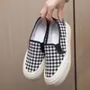 Zapatos de Moda Estilo Coreano Nuevos de Primavera y Otoño Zapatos de Lona para Mujer Zapatos Deportivos Casuales Zapatos Slip-on Perezosos Zapatos de Estudiante Zapatos de Skate