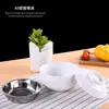 Conjunto de Tigelas de Melamina Tai De Imitação de Porcelana para Arroz, Sopa, Restaurante Comercial, Hotel, Ovo Cozido, Plástico para Fast Food com Tampa
