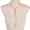Nuevos Accesorios Transfronterizos Collar Largo con Borlas Distintivas Cadena para el Cuello con Diamantes Irregulares Sexy Europeo y Americano Collar para Mujer