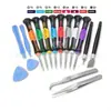 Kit de 16 piezas para desmontaje de teléfonos móviles, juego de herramientas de desmontaje 16 en 1, juego de destornilladores de precisión, lote 2811 juegos lote