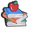 Serie Escolar de Dibujos Animados Temporada de Regreso a Clases PVC Goma Blanda Clip para Lápiz Bolígrafo Clip para Popote Accesorios Decorativos DIY en Stock