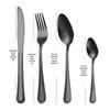 Cross-border 410 Aço Inoxidável Tableware Faca, Garfo e Colher Conjunto de Quatro Peças Creative 1010 Individual e Dupla Linha Hotel Household Western Food Tableware