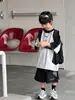 Tairu 2026 Nuevo Estilo de Verano Traje Deportivo Cortavientos de Secado Rápido Transpirable Estilo Coreano para Niños Niños, Pantalones Cortos Cómodos de Manga Corta, Moderno