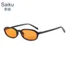 Gafas de Sol Retro de Marco Pequeño Especiales para Caras Pequeñas Niñas Marco Rectangular Estrecho Para Conducir Tendencia Protección Solar Protección UV Gafas de Sol