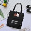 Bolso de lona para mujer, bandolera ajustable, una generación de gran capacidad, estudiantes ins, bolso de hombro coreano de ocio al por mayor