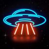 Amazon Temu Comercio Exterior Transfronterizo Entrega Directa de Fábrica Lámpara Decorativa de Astronauta Extraterrestre en Nave Espacial Lámpara de Neón Venta Caliente