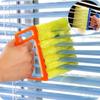 Cepillo de Limpieza Multifuncional para Persianas Artefacto para Limpiar Cortinas Domésticas Cepillo para Quitar el Polvo de Ventilador de Aire Acondicionado Cepillo para Ranuras