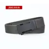 Cinturón de Nylon para Hombre de 3.5 cm, Aleación y Acrílico, Moda Casual, Hebilla Automática, Sin Perforaciones