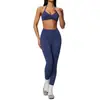 Conjunto de Yoga Sem Costura para Mulheres, Fitness Esportivo, Costas Bonitas, Cintura Alta, Levanta Bumbum, Firma Barriga, Conjunto de Yoga para Treinamento de Pilates 4535