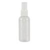 Botella de Spray de Plástico Transparente para Mascotas Botella de Spray Botella de Spray Pequeña Botella para Rellenar Líquido Niebla Fina Químico Diario Alcohol Botella de Perfume Venta al por Mayor