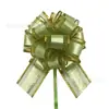 Nuevo Modelo Transfronterizo Amazon 30 # Flor de Bola Tridimensional Cepillada Chapada en Oro para Empaque de Regalo para Fiestas y Navidad.