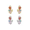 Aretes Originales de Plata Pura S999 con Forma de Pez Koi y Circonita para Mujer, Amuleto de Buena Suerte para el Año de Nacimiento, Aretes Artísticos Estilo Chino, Venta al por Mayor
