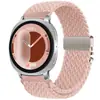 Adequado para Samsung Watch8 Pulseira Trançada Arco-Íris Elástica com Fivela de Paraquedas Nova Pulseira para Smartwatch Esportivo