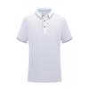T-shirt macacão lapela manga curta logotipo impresso Ice Silk camisa publicitária camisa cultural camisa pólo equipe roupas DIY
